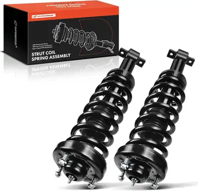 A-Premium Complete Strut Coil Springs Assembly Compatible with Ford F-150 2015 2016 2017 2018 2019 2...