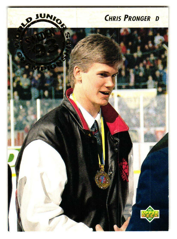 CHRIS PRONGER ... 92-93 Upper Deck ONLY ROOKIE CARD ... UNGRADED in Arts & Collectibles in City of Halifax