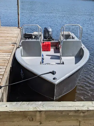 Aluminum dual console boat. Made for generational transfer of ownership. 60 hp Yamaha. 55 hours. Alu...