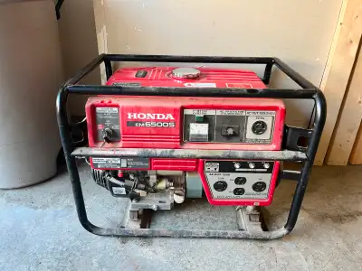 I am selling a Honda EM 6500S Gasoline generator. This was used very slightly as it works great for...
