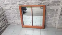 Antique Window Pane Mirror