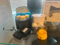 Breast feeding pump kit