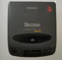 Sony Discman - CD Compact Player D-202 - Mega Bass - Parts only