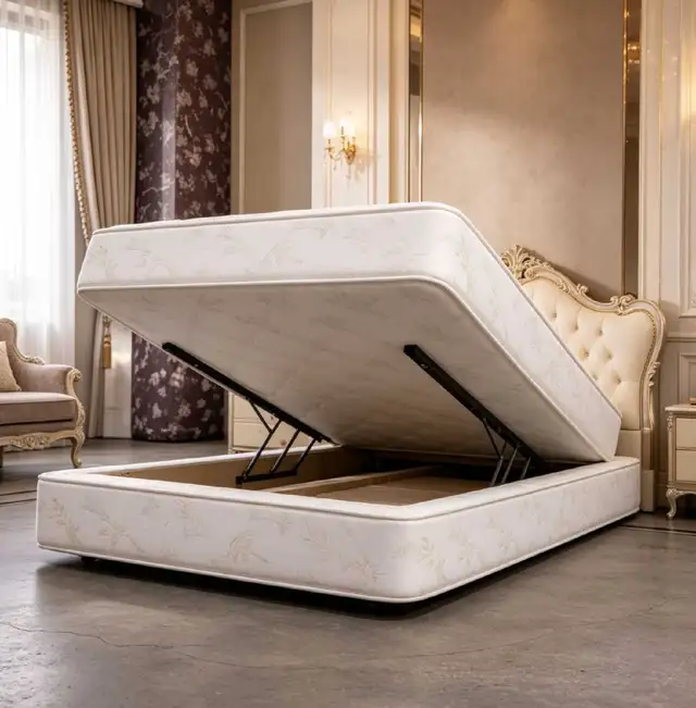 Brand New 5 inch white coloured mattresses(queen, king) in Beds & Mattresses in Vancouver - Image 3