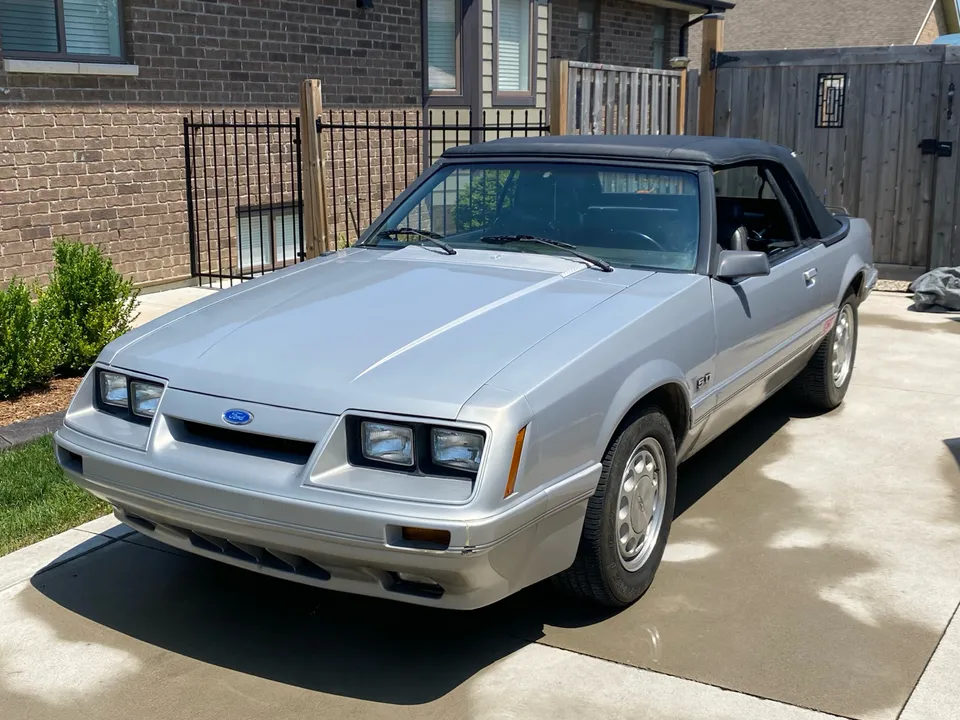 1986 Mustang Gt Convertible
