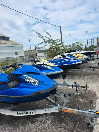 Top up your seasonal adventure with one of our Yamaha VX Waverunners. These three seater marine mach...
