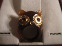 Marc By Marc Jacobs Owl Ring Rare New