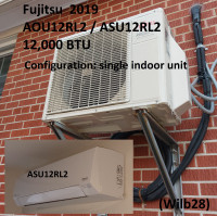 Ductless Air Conditioner - Fujitsu Halcyon DC Inverter, AOU12RL2