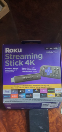 Roku streaming stick 4K