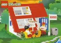 LEGO 1854  HOUSE WITH ROOF -   USED