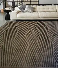 Modern Geo Contemporary 8' by 10' area rug