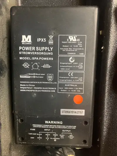 Spapower9 spa power supply , View more
