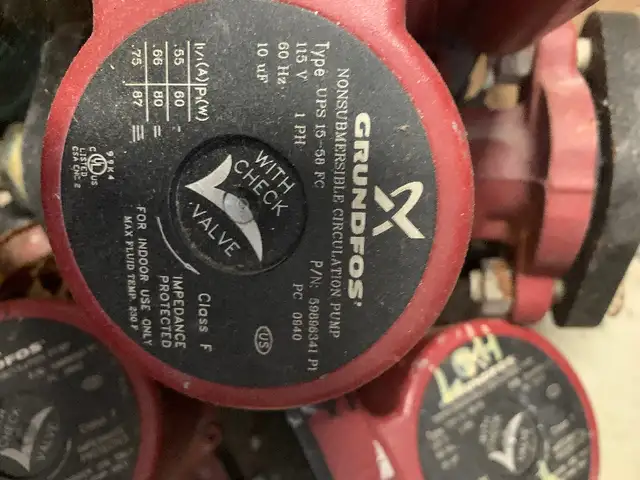 Grundfos pumps  UPS 15-58FC in Heating, Cooling & Air in Markham / York Region - Image 2