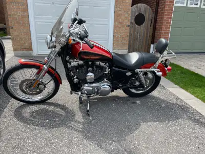 Beautiful Burnt Orange XLSportster Custom. Excellent Condition Low mileage Screaming Eagle Stage 2 K...