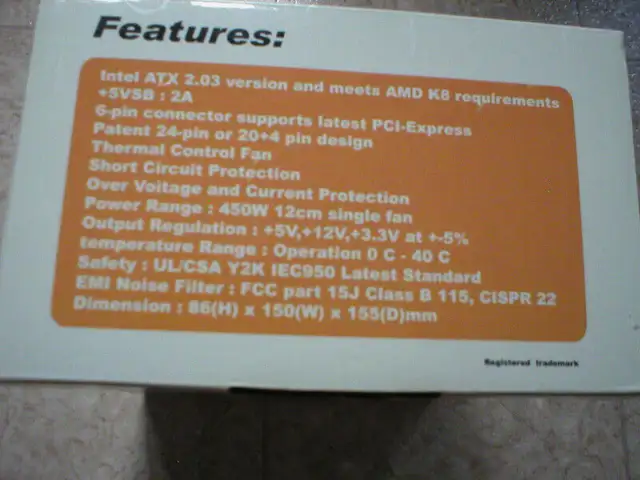 POWER SUPPLY COMPUTER DESKTOP ACE NEUF NEW ORDINATEUR atX in Desktop Computers in Longueuil / South Shore - Image 4