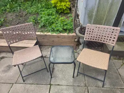 Patio Chairs and Table , View more