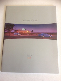 2000 Audi A4 Sales Brochure Catalogue