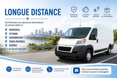Petit Déménagement Longue Distance | Long Distance Small Move, View more