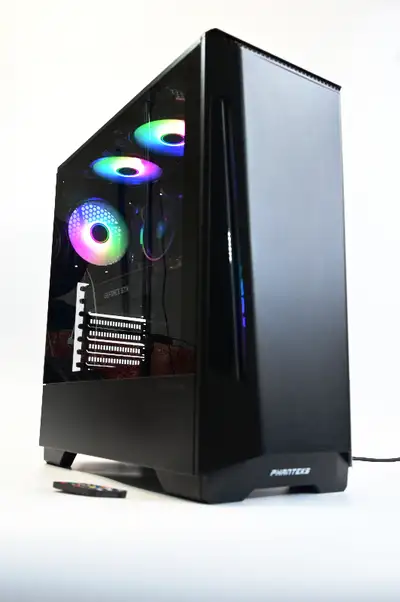 Custom Gaming PC GTX 1660S Turbo 6GB 240GB SSD+2TB HDD RGB Win10, View more
