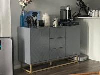 47.2" x 15.7" x 29.9" sideboard  grey or white Markham / York Region Toronto (GTA) Preview