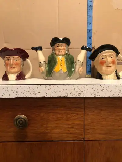 Vintage Tony Wood Teapot & Mugs, View more