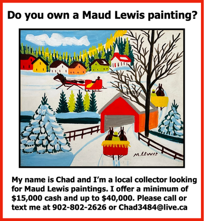 WANTED: Maud Lewis Original Paintings, View more