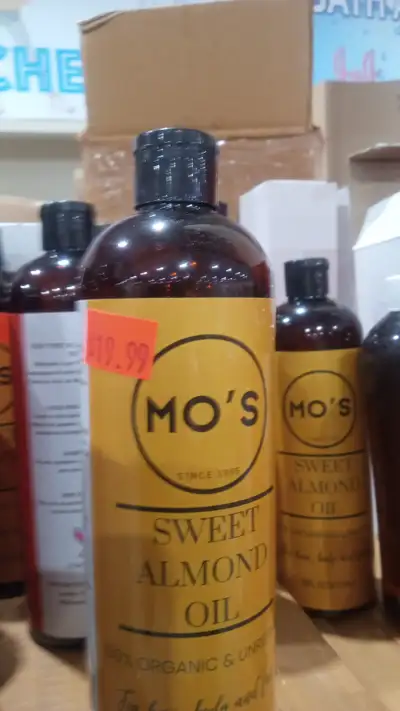 castor and almond oil, View more