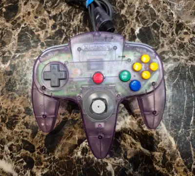 nintendo 64 atomic purple controller 10/10, View more