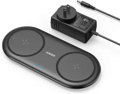ANKER PowerWave 10 Dual Pad A2571 Wireless Charger In good condition No visible scratches or marks....