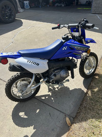 Amazing deal. 2021 TTR 50 GYTR. Barely rode 
