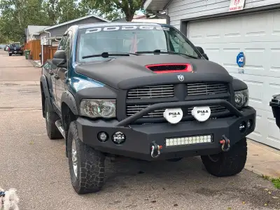 2005 Ram 2500 HD Diesel Laramie Common Rail …Motor has 310k on rebuild…triple billet built tranny 14...