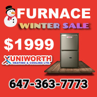 WEDNESDAY OFFERS ON FURNACES WITH INSTALL AND WARRANTY