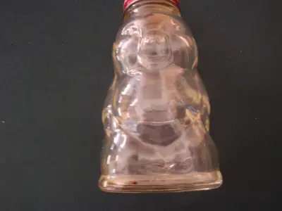 GLASS PIGGY BANK BROTHER CAN YOU SPARE A DIME, View more