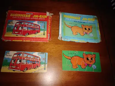 Vintage Victory WOODEN Kids Puzzles, View more