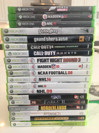 Xbox 360 and Xbox One games