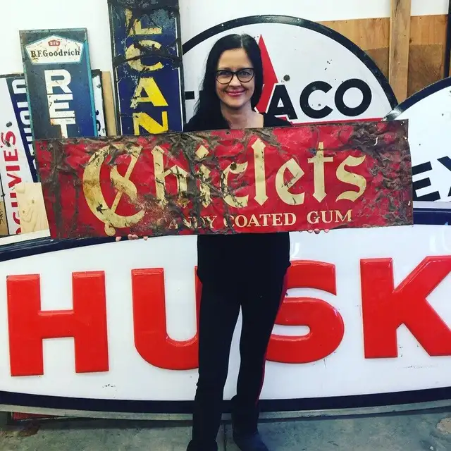 More vintage antique metal signs for sale 306-717-9678 in Arts & Collectibles in Edmonton - Image 4