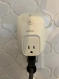 Belkin WeMo Smart Switch - control electronics from anywhere!
