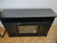 Media Electric Fireplace TV Stand 