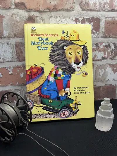 Vintage 1968 Best Storybook Ever, Richard Scarry Children Book, View more