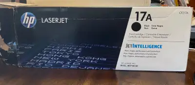 HP 17A CF217A Toner-Cartridge Black Works with HP LaserJet Pro M, View more