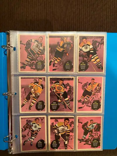 1961/62 TOPPS NHL HOCKEY CARD PARTIAL SET 43/66 EX, View more