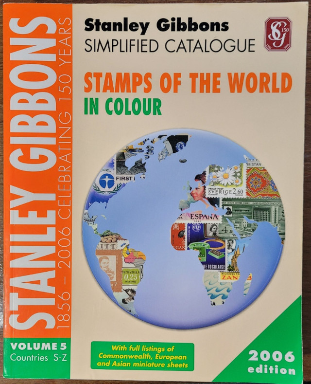Stanley Gibbons Simplified Catalogue 2006 Vols 2, 3, 5 in Arts & Collectibles in Brockville - Image 2