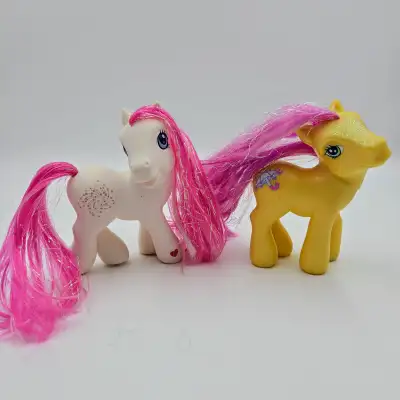 My Little Pony Star Swirl And Merryweather MLP G3 White Yellow P, View more