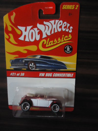 Hot Wheels Classics Series 2 VW Bug Convertible (Red)