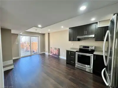 Modern 1 Bed + Den Legal Walkout Lower Unit Available in Chicopee, Kitchener. Just 1 year new with a...