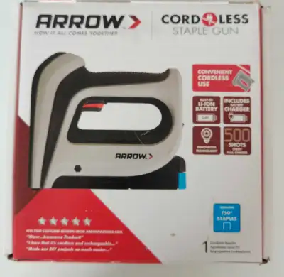 Arrow Cordless Staple Gun, View more