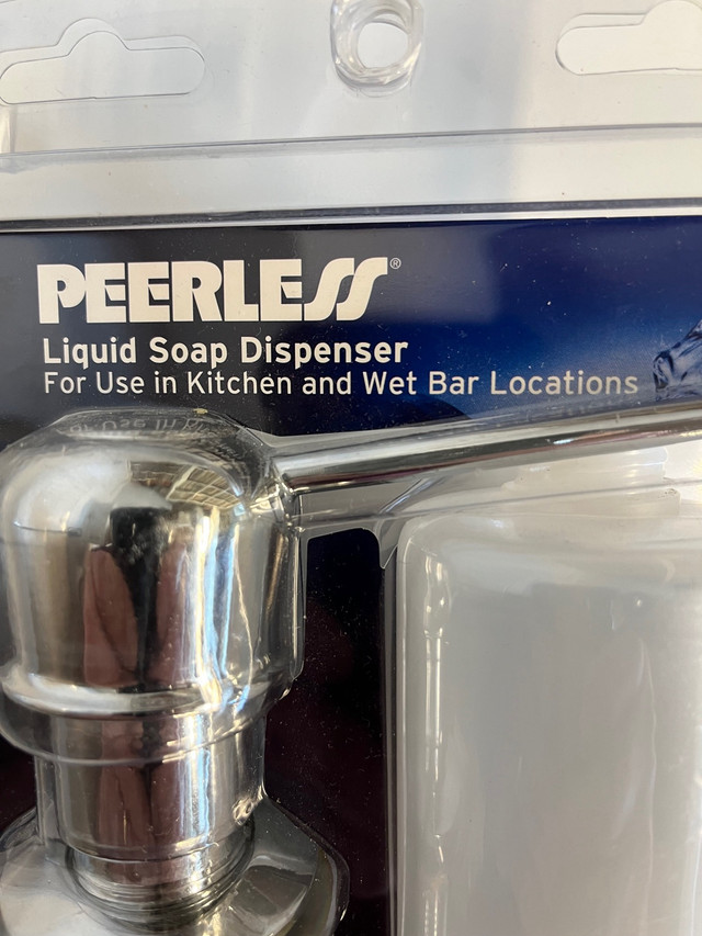 New Peerless Liquid Soap Dispenser dans Plomberie, éviers, toilettes et bains  à Ville de Toronto - Image 2