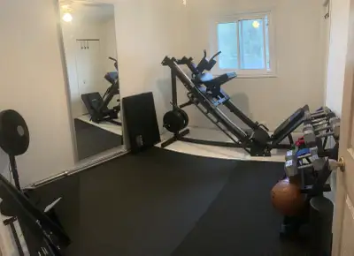 Leg press & hack squat machine, View more