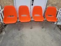 Retro Orange Chairs