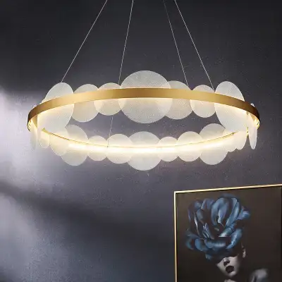 Cinelli 32 Inch Luxury Gold Chandelier, View more